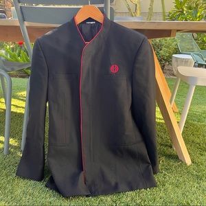 Black Men's Nehru Jacket from True Blood set